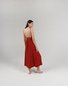 The Isla Slip Dress in Rust