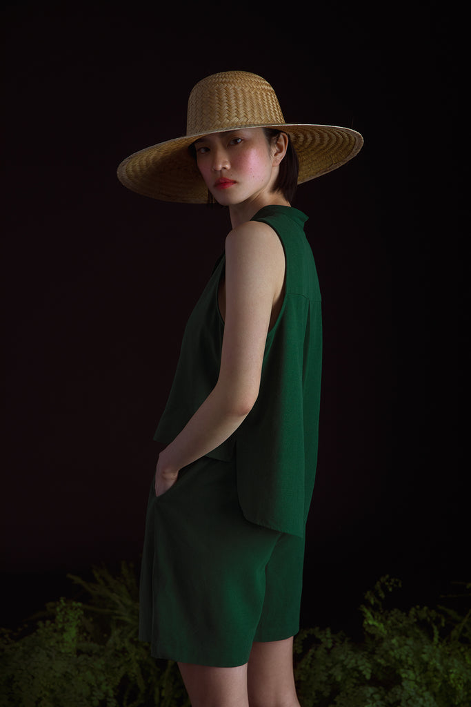 The Studio Short in Jade