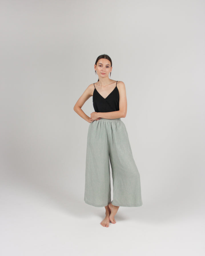 The Culotte in Celadon