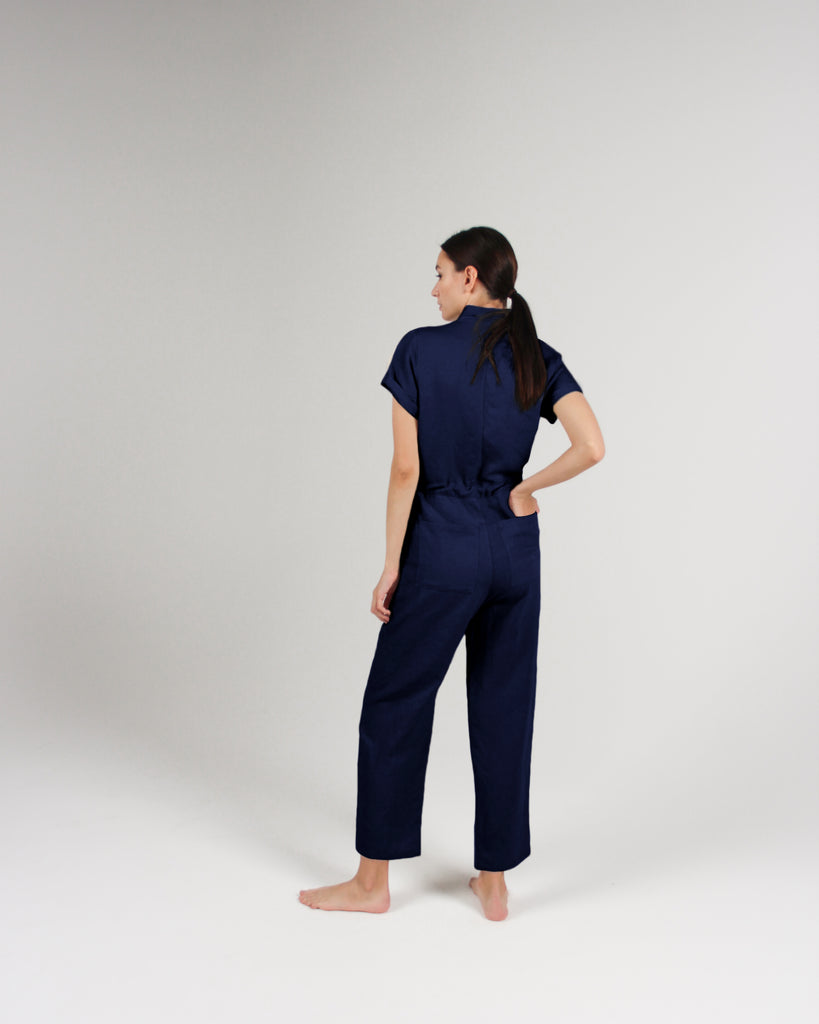 The Flight Jumpsuit in Navy