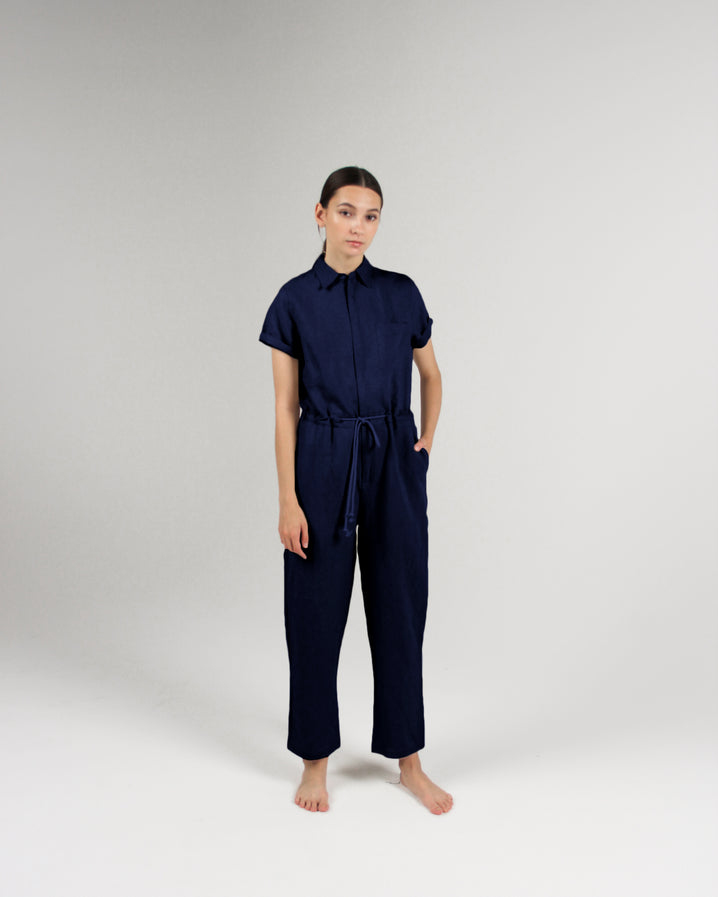 The Flight Jumpsuit in Navy